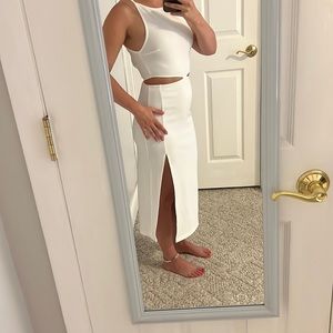 Abercrombie & Fitch White Dress Size XS